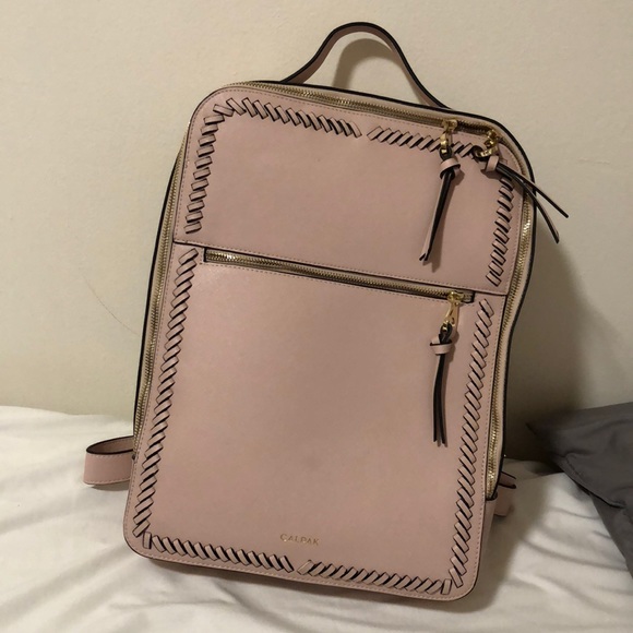 calpak blush backpack